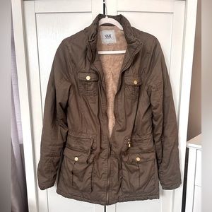 YMI Collection, Women’s Winter Coat, Size-Medium, Army Green